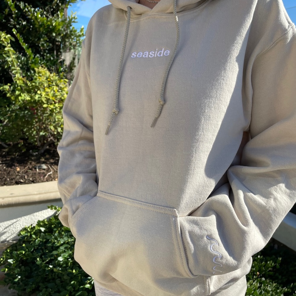 “Seaside” embroidered sweatshirt - Picture 3 of 4
